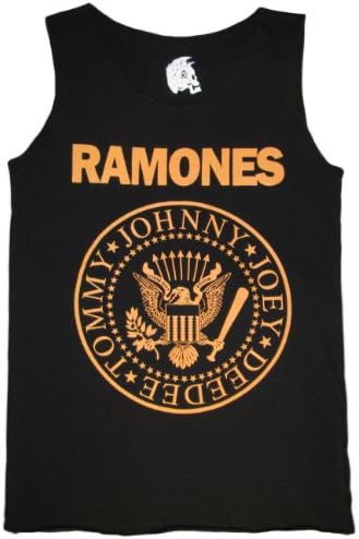 Ramones Ramones Shirt Rock Band Printed T shirt Tank Top Singlets Black Tee shirts (Medium, Black)