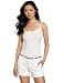 LAmade Women's Deep Scoop Tank Top, Dew, X-Large