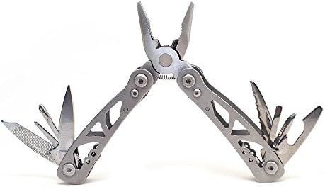 AtomBud 12 in 1 Multitool Plier with Sheath (Stainless Steel)
