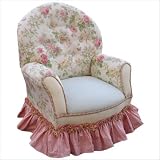 Angel Song English Bouquet Queen Anne Girl's Chair