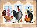 Maggie Walker Roosters Applique Quilt Set 3 Patterns