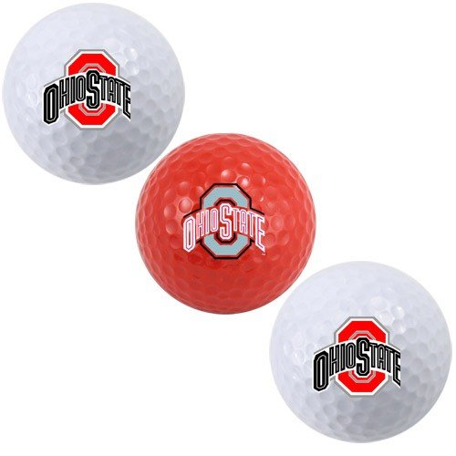 Ohio State Buckeyes 3-pack Golf Balls