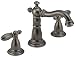 Delta Victorian 3555LFPT-216PT Two Handle Widespread Lavatory Faucet, Aged Pewter