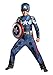 Disguise Marvel Captain America The Winter Soldier Movie 2 Captain America Classic Boys Costume, Large (10-12)