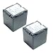 Electronics : Pro Power CGA-DU21 CGA-DU21A/1B Battery TWO PACK for Panasonic VDR, PV, VW, and NV Series MiniDV and DVD Camcorder: VDR-D250 VW-VBD07 PV-GS31 NV-GS70 ** Includes MINI-TRIPOD **