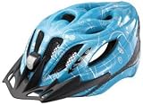 KED Street Junior Fleurs Bleu ciel Casque Enfant