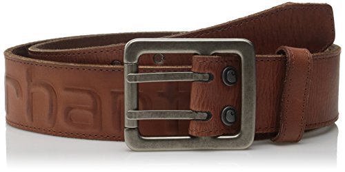 Carhartt Men's Logo Belt,Brown,38