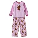 Girls' 2pc Scooby Doo Pajama Set - Pink
