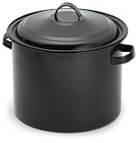 Review MBR INDUSTRIES BC-40686 / Bene Casa Enamel Stock Pot/Stew Pot, 7.6QT (Black)