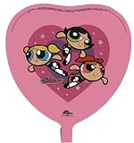 Powerpuff Girls 18  Heart Shaped Mylar Balloon