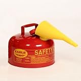 Type I - 2 Gallon Safety Can Funnel: No, Fuel Type: Diesel (Yellow)