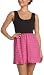 Trixxi Juniors' Tank Dress With Ruffle Skirt,Black/Pink,Small image 2