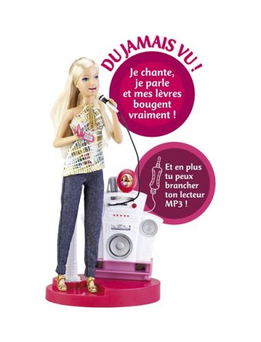 Mattel - Poupée - Barbie Concert Live