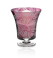 Classic Floral Hurricane Candle Holder