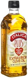 Italica Extra Virgin Olive Oil Plus Vitamins A-D-E, 17-Ounce Bottles (Pack of 2)