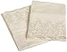 Madison Lace 100-Percent Cotton Sateen 2-Piece Standard Pillowcase Set, Ivory