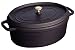 Staub ココット オーバル 23cm ブラック 40500-231(1102325)