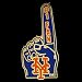 New York Mets #1 Fan Pin