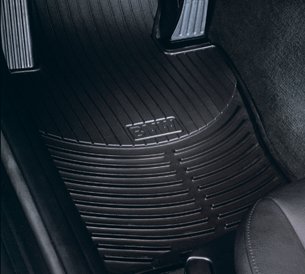 BMW All Weather Front Rubber Floor Mats 325 330 Coupe (2000-2006) - Black BMW All Weather Front Rubber Floor Mats 325 330 Coupe (2000-2006) - Black