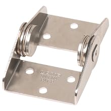 Friction Hinge, 304 Stainless Steel, 1-49/64" Leaf Height, 1-47/64" Open Width, 30.4 lbs/in Torque (Pack of 1)