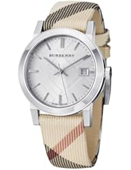 Burberry Womens BU9113 Large Check Nova Check Strap Watch