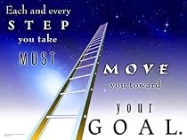 Goals for Life Motivational Poster Series -- Set of 6 Laminated Posters.