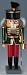 Decorative Christmas Nutcracker - Hungarian hussar (11.4 inches)