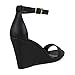 Mark and Maddux Elisha-13 Wedge Sandal in Black
