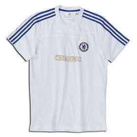 adidas Chelsea FC Essentials Soccer T-Shirt (Wh/Ro)