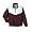 Maroon/white