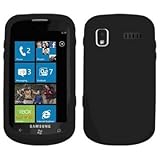 Fosmon Soft Silicone Case fits Samsung Focus SGH-i917- Black