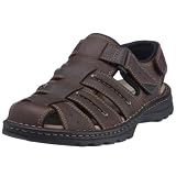 Hush Puppies Men's H12325022 Sandbank Sandal Brown Grain 8 UK Regular