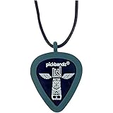 Pickbandz Necklace Silicone Pick Holder in Timberwolf Gray - Fits All