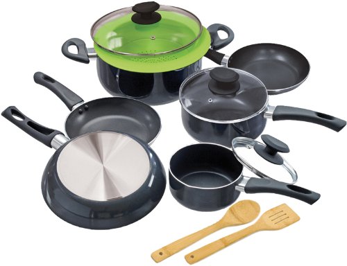 Ecolution Elements 12-Piece Cookware Set - Grey product image