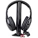 5-in-1 Hi-Fi S-XBS Wireless Headphones w/FM Radio