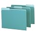 Pendaflex 421013AQU Pendaflex Interior File Folders, 1/3 Cut, Top Tab, Letter, Aqua, 100/Box