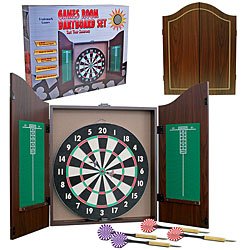 Value Game Room Dartboard Set - Sporting Goods > Darts > Cabinets & Sets