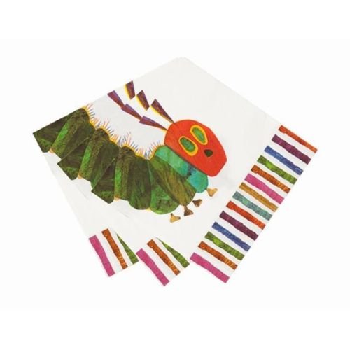 The Very Hungry Caterpillar Non Message Party Napkins x 20