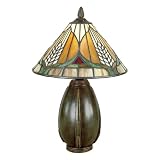 Quoizel Indian Summer Tiffany 1 Light Table Lamp
