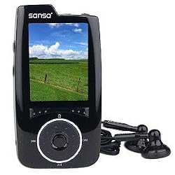 SanDisk Sansa Connect 4GB SDMX8-N-4096K USB 2.0 MP3 Player with LCD (Black)