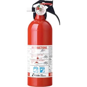 Fire Extinguisher FC5 w/ Nylon Strap (2 lb BC Vehicle Extinguisher)