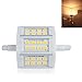 BESTVERT Energy Saving Dimmable R7S 10W 24 SMD 5730 J78 LED Light Bulb Floodlight Halogen Lamp Replacement, Warm white 3200K