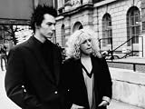 Sid Vicious Musician with Nancy Spungen at Marylebone Magistrates Court on Drugs Charge Photographic Poster Print by Mirrorpix, 48x36