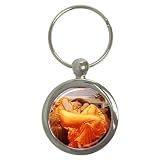 Flaming June Leighton Key Chain (Round)
