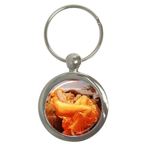 Flaming June Leighton Key Chain (Round)