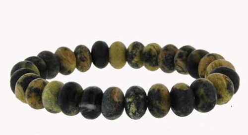 Click here to buy 10mm Rondell Bracelet - Yellow Turquoise.