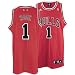 Derrick Rose Jersey: adidas Red Swingman #1 Chicago Bulls Jersey - Medium