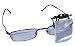 GX Optical Coil 5328 Head Mounted Magnifier (Magniclip Clip-on Magnifier Attaches to spectacles), 3.5X Magnification, 35mmX39mm Rectangular, Aspheric Monocular Mangiclip