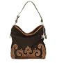 American West Victorian Grace Soft Hobo Bag-As Shown