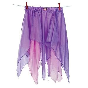 Sarah's Silks Reversible Fairy Skirt - Lime / Aqua